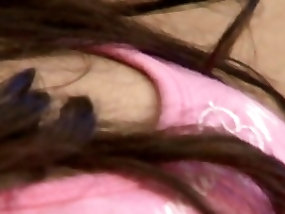 Brunette babysitter is getting fucked in cunt by old feller